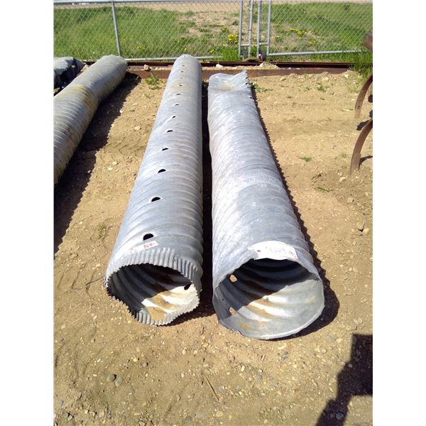 2x Culverts - Approx. 1 1/2' Diameter, 14' Long