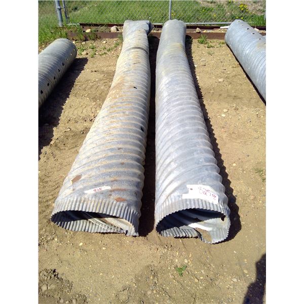 2x Culverts - Approx. 1 1/2' Diameter, 14' Long
