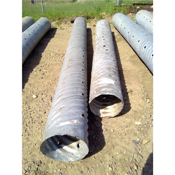 2x Culverts - Approx. 1 1/2' Diameter, 14'/10' Long