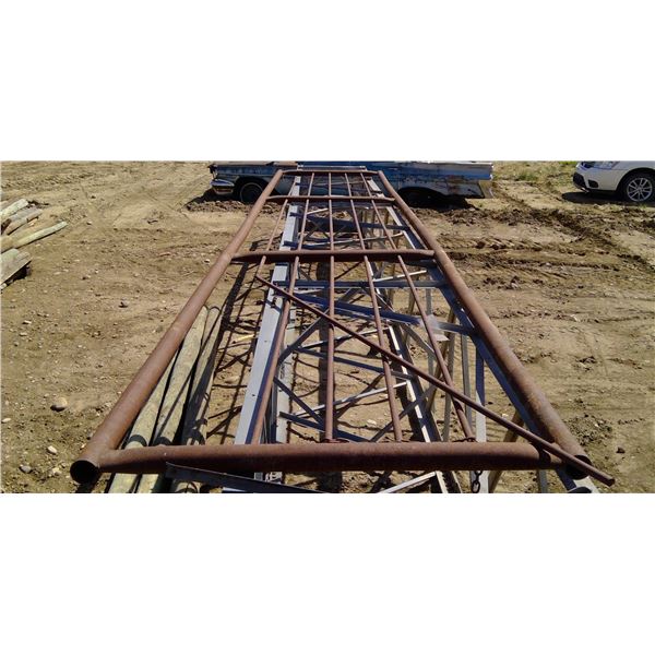 Metal Corall Gate - 24' x 4 1/2'