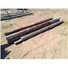 Image 2 : 6 Fence Posts - 12' Long, 6" diameter