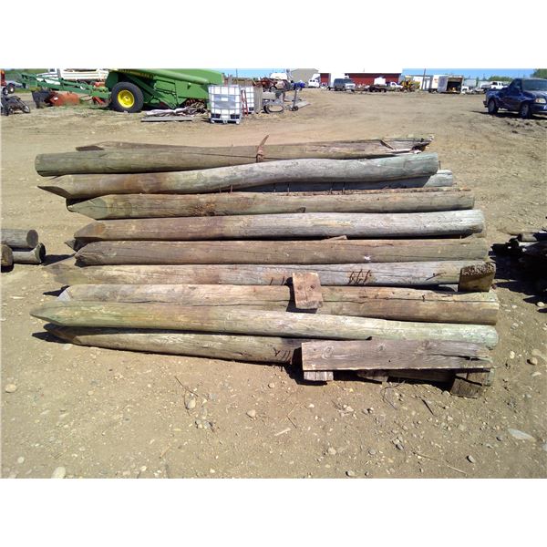 Aprrox. 50 Fence Posts - Approx. 8' Long, 5" Diameter