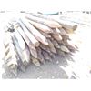 Image 4 : Aprrox. 50 Fence Posts - Approx. 8' Long, 5" Diameter