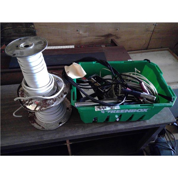 Rolls of Wire and Lights