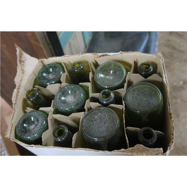 Lot of Wine Bottles