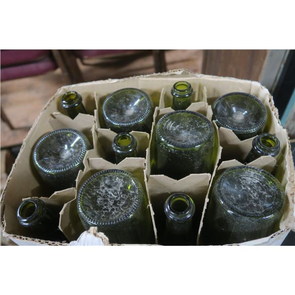 Lot of Wine Bottles