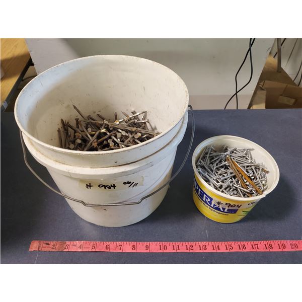 2" COATED NAILS + 5" SPIRAL NAILS