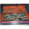 Image 1 : RED MASTERCRAFT TOOL BOX FILLED W/ TOOLS