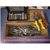 Image 2 : WOODEN TOOLBOX FILLED W/ TOOLS