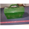 Image 3 : GREEN LUNCHBOX FILLED W/ DRILL BITS & SOCKETS