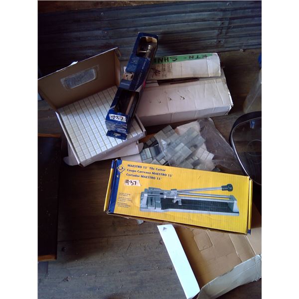 Tile Cutter, Tile, Towel Bar