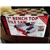 Image 1 : 7" Bench Top Tile Saw