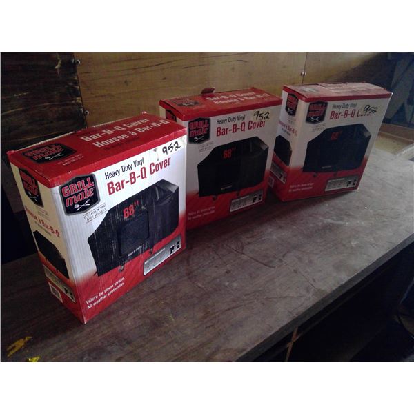 3x BBQ Covers