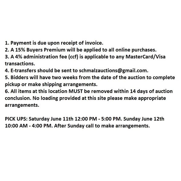 Payment Terms & Conditions