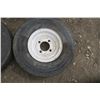 Image 3 : 2 Trailer Tires/Rims - 5.70-8