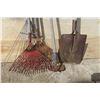 Image 2 : Yard Tools - Rakes, Hoe, Shovel