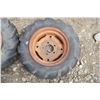 Image 3 : 2 Small Tractor Rims and Tires - 6-12