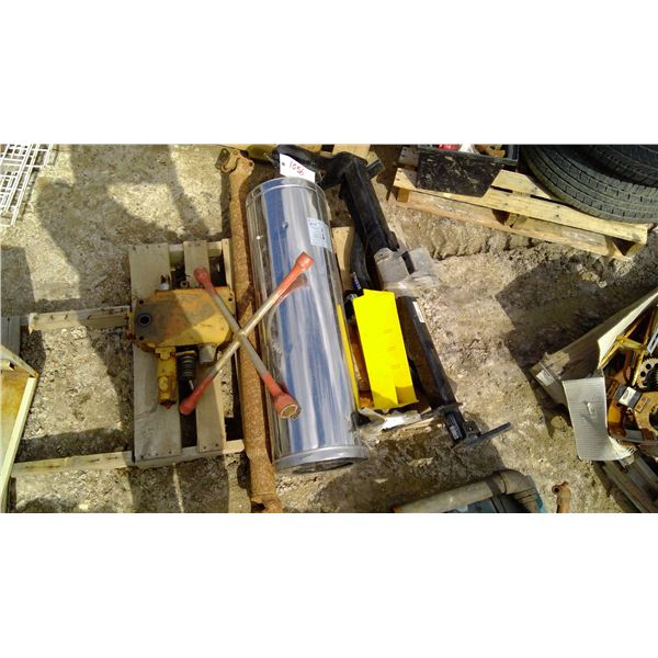 Pallet of Tire Wrench, Chimney, etc.