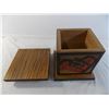 Image 2 : Wooden ornamental storage box - 8" cube