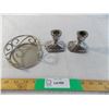 Image 1 : candle sticks (BP) + coaster holder