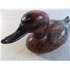 Image 2 : Wood carved + painted duck - total length 15"