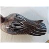 Image 3 : Wood carved + painted duck - total length 15"