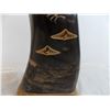 Image 6 : (2) Horn looking carved Eagle artwork (no name markings)
