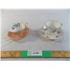 Image 1 : (2) matching teacup + saucers - Aynsley (C332), Phoenix China (TF&S) made in England