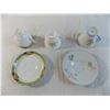 Image 5 : (3) teacups + (2) saucers - made in Japan set, Tuscan Fine Bone China set (made in England), Welling