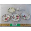 Image 1 : Royal Albert Trellis Cup, Royal Albert American Beauty Plates, misc plates