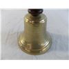 Image 2 : Large dinner bell - wood handle, brass bell