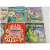 Image 3 : (8) Read Along record books - Robin Hood, 101 dalmatians, Jungle Book, etc