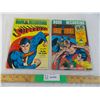 Image 1 : (2) Batman + Superman - read along story books