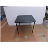Image 1 : *Black card table - 33.5x33.5x28.5