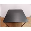 Image 2 : *Black card table - 33.5x33.5x28.5