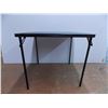 Image 3 : *Black card table - 33.5x33.5x28.5