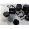 Image 3 : LOT - Camera Lens + Camera's + lens cases