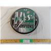 Image 1 : Sask Roughriders wall clock (battery operated)