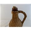 Image 2 : Bottle wrapped in wicker - 15" tall