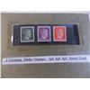 Image 2 : (3) German war-era Hitler Stamps (5pf, 6pf, 8pf)