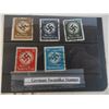 Image 2 : (5) German war-era Swastika Stamps