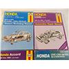 Image 2 : (4) Honda Civic Repair Manuals 1975-1995