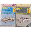 Image 3 : (4) Honda Civic Repair Manuals - 1975-1991