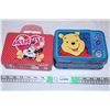 Image 1 : Minnie and Winnie the Pooh small lunch boxes (2)