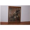 Image 2 : *Large Mirror with wood frame 31X41 1/2