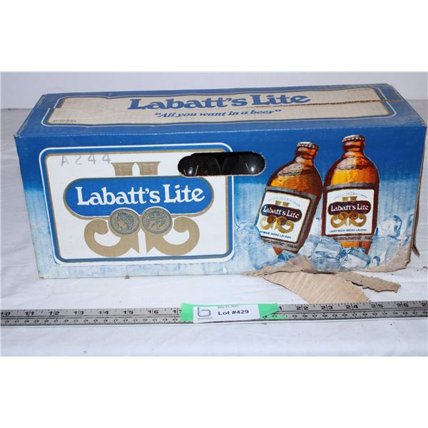 Labatt’s Lite Unopened case (12)