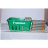 Image 1 : Green Box with Canadiana Encyclopedias 1-10