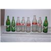 Image 1 : Large Glass pop Glass Bottles (8)