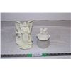 Image 1 : PartyLite Angel Candle Holder,angel trinket box
