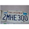 Image 3 : California 1993 License Plates (2)
